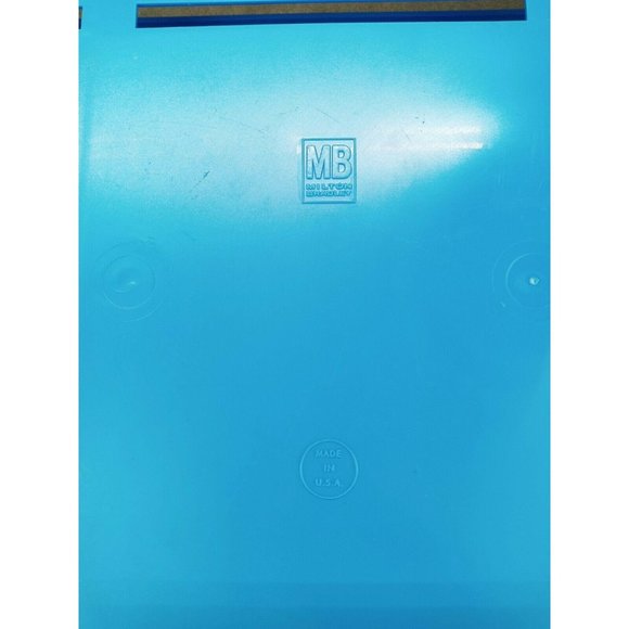 Battleship Blue Tray Ships Pegs Vintage 1967 Replacement Milton Bradley Game - Picture 5 of 5